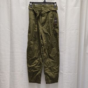 Forever 21 Olive Green Women's Trousers